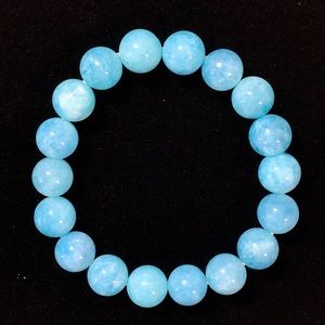 Natural Aquamarine Gemstone Bracelet